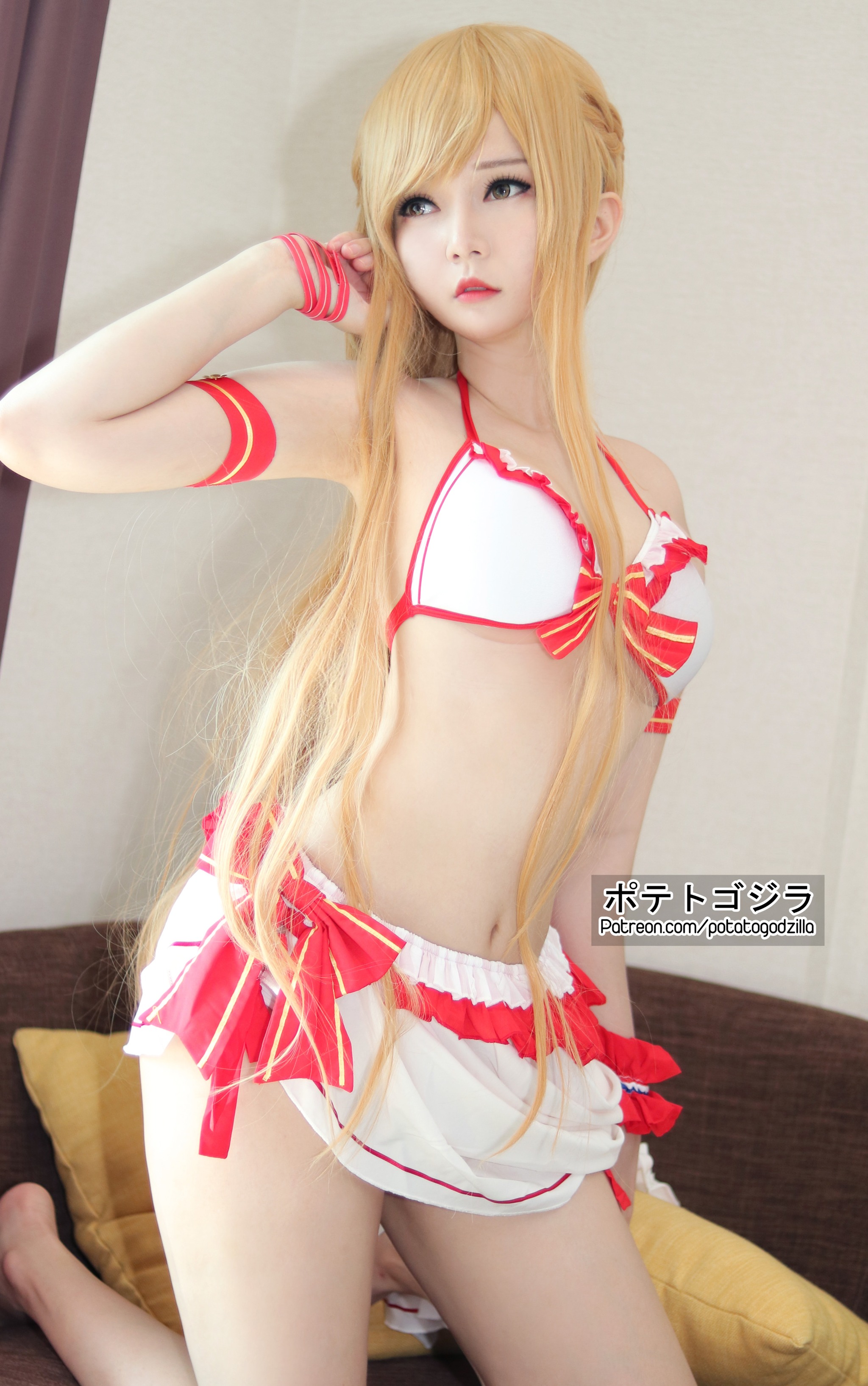图片[1]-Potato Godzilla – NO.003 Asuna [25P]-XikXak
